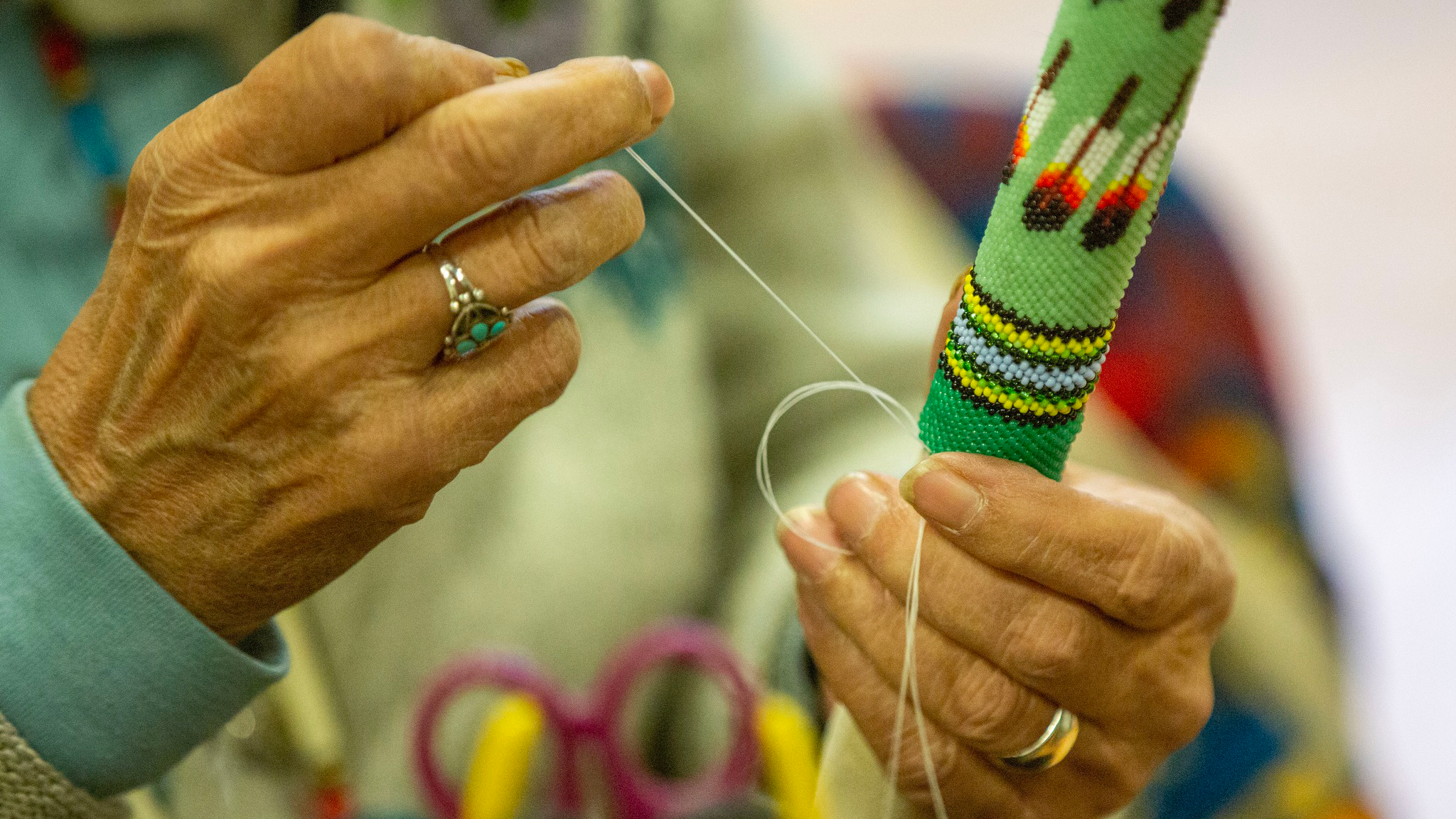 Michigan Bead Program Open Beadwork Class – American Indian Center Chicago